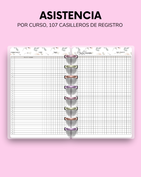 Producto - CALIFICADOR DOCENTE PROFES  A4 C/ DISCOS INTELIGENTES - 4