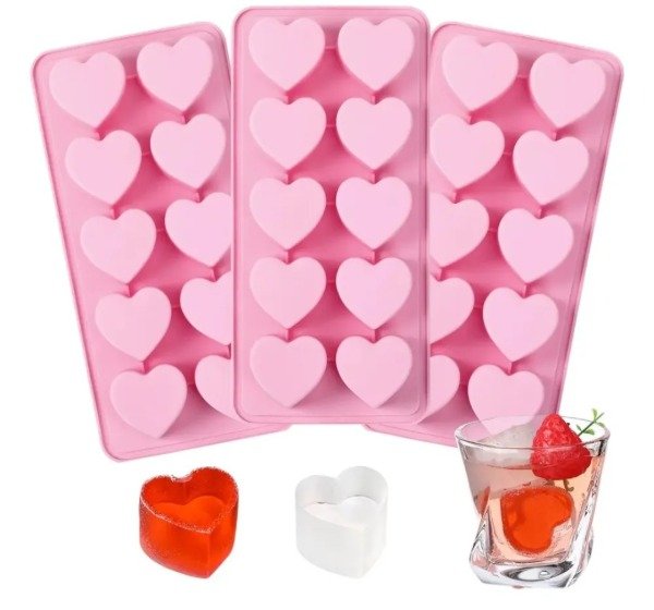 Producto - Molde corazón cubos