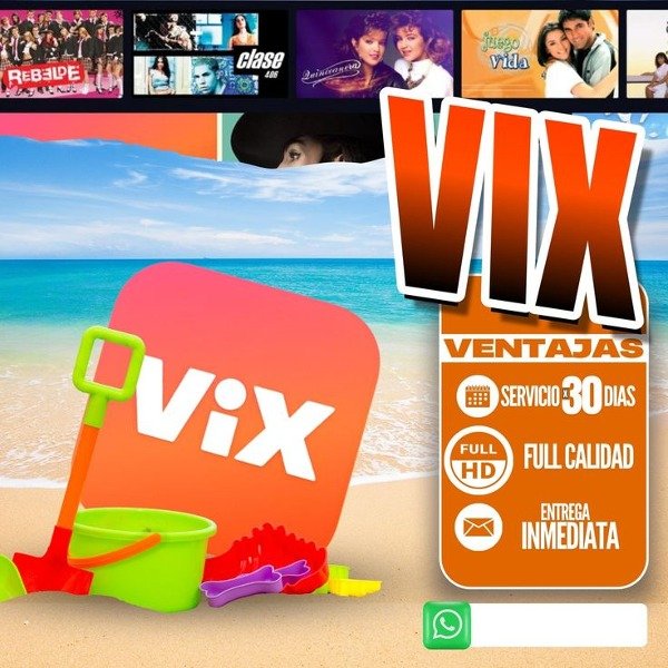 Producto - VIX 30 DIAS 1 PANTALLA