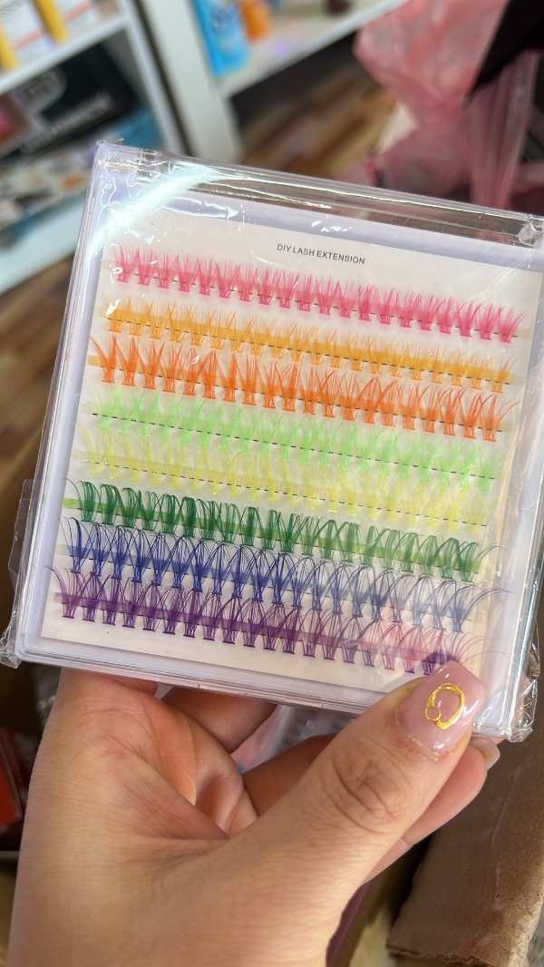 Producto - Pestañas de punto kit color