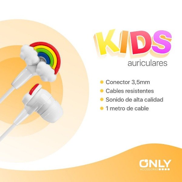 Producto - Auricular Kids Arcoiris