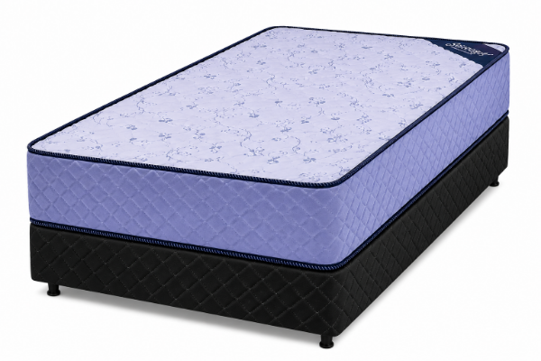 Producto - Sommier KAVANAG línea POINT - 1 pza.y media 190x100cm en resortes Box Combinado