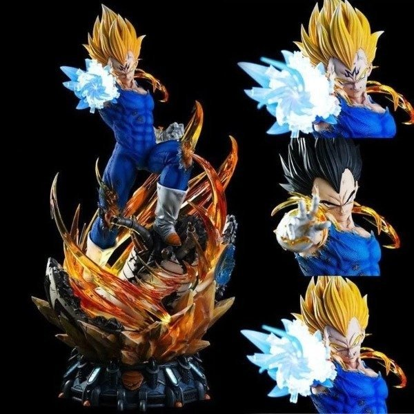 Producto - Diorama Majin Vegeta con intercambio de cabeza - Dragon Ball 41cm