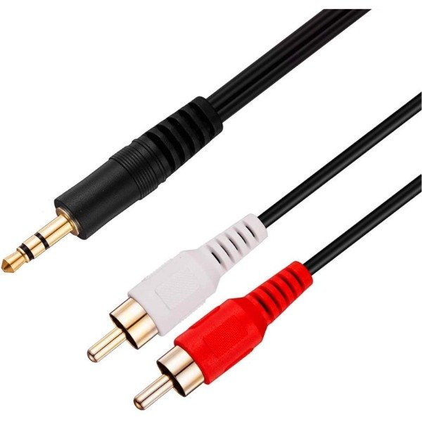 Producto - Cable Miniplug 3.5mm a 2 Rca 1.5m