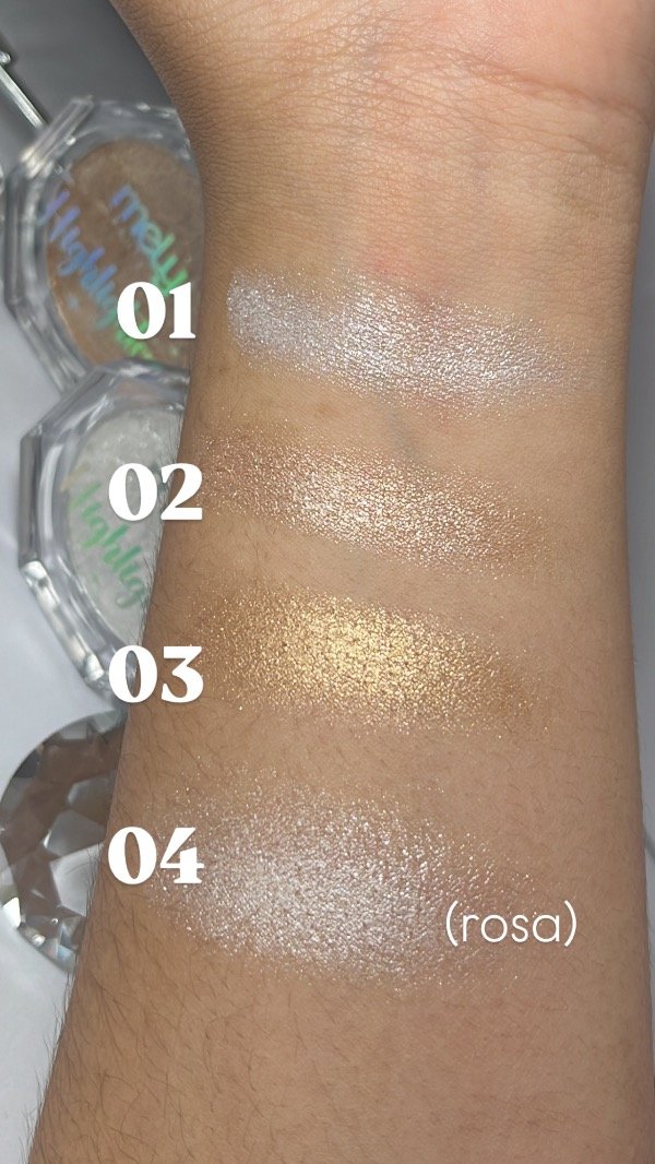 Producto - Iluminador en polvo mely beauty - 1