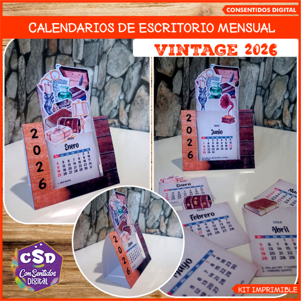 Producto - CALEND.2026 VINTAGE