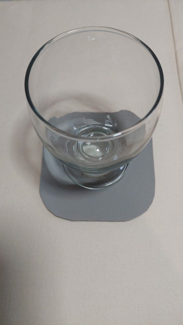 Producto - Posavasos x 4 bristol 10x10cm gris medio - 0
