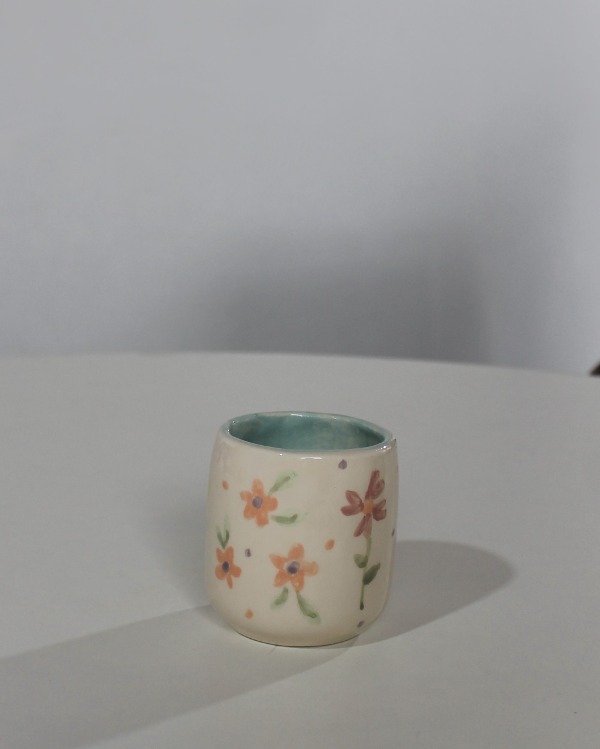 Producto - vaso florecitas