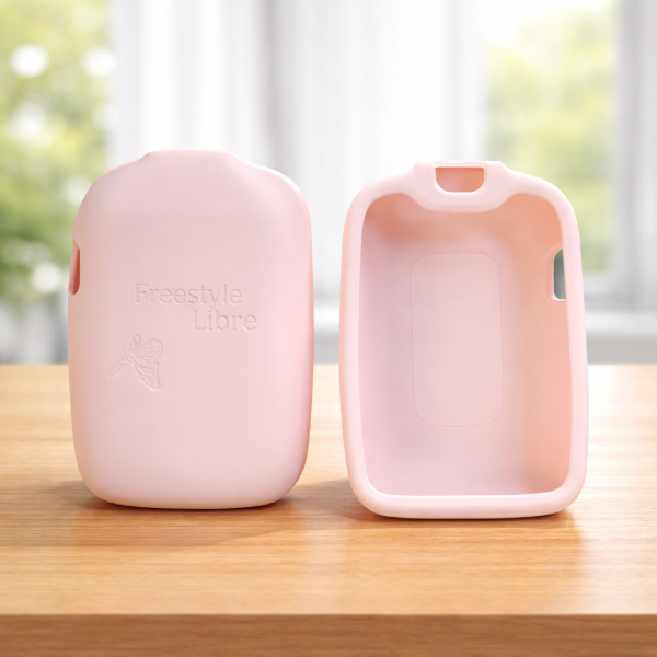 Producto - Funda Rosa para Glucómetro Lector Freestyle 1 o 2