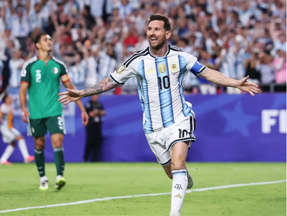 Camiseta titular Argentina vs Argelia CLIMACOOL+ Messi 10 — imagen 4