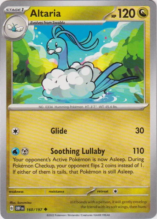 Producto - Altaria - 160/197 - Obsidian Flames