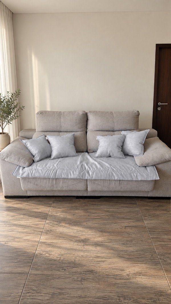 Producto - Pillow Impermeable Reversible - Medida 250X80/260x80 - 6