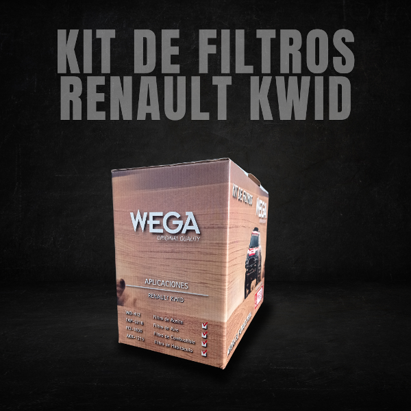Producto - KIT DE FILTROS WEGA - RENAULT KWID