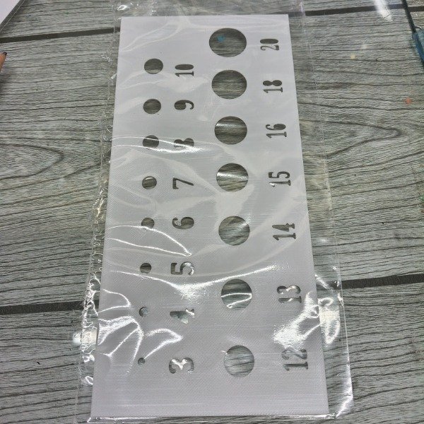 Producto - Stencil flexible circulos