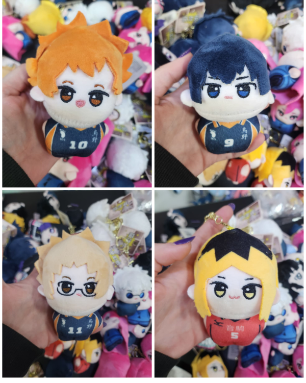 Producto - Peluches tipo llavero Haikyu 13cm (ingrese para elegir)