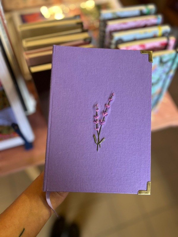 Producto - Cuaderno bordado - Delirium art