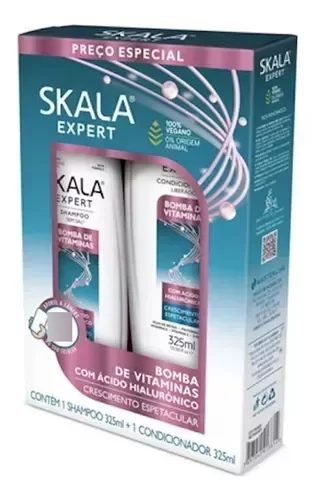 Producto - Kit Shampoo y Acondicionador Skala Bomba de Vitaminas
