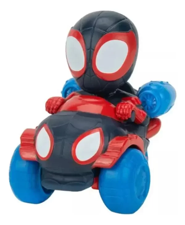 Producto - Spidey Amazing Friends Mini Vehiculos Miles Morales Spider man