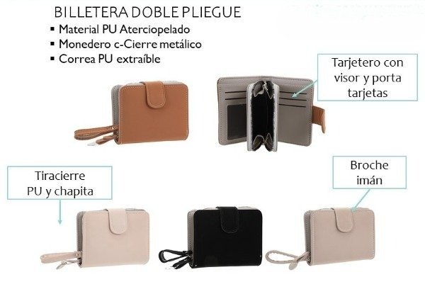 Producto - BILLETERA DAMA PU LA CHAPELLE 7823