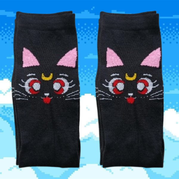 Producto - MEDIAS ADULTO LUNA CAT SAILOR MOON