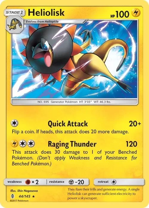 Producto - Heliolisk - 44/145 - Guardians Rising