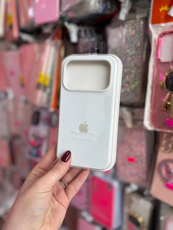 Producto - Silicone case Iphone 17 pro blanco