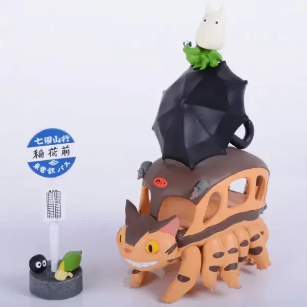 Producto - Catbus and friends - MY NEIGHBOR TOTORO, Studio GHIBLI (10cm)