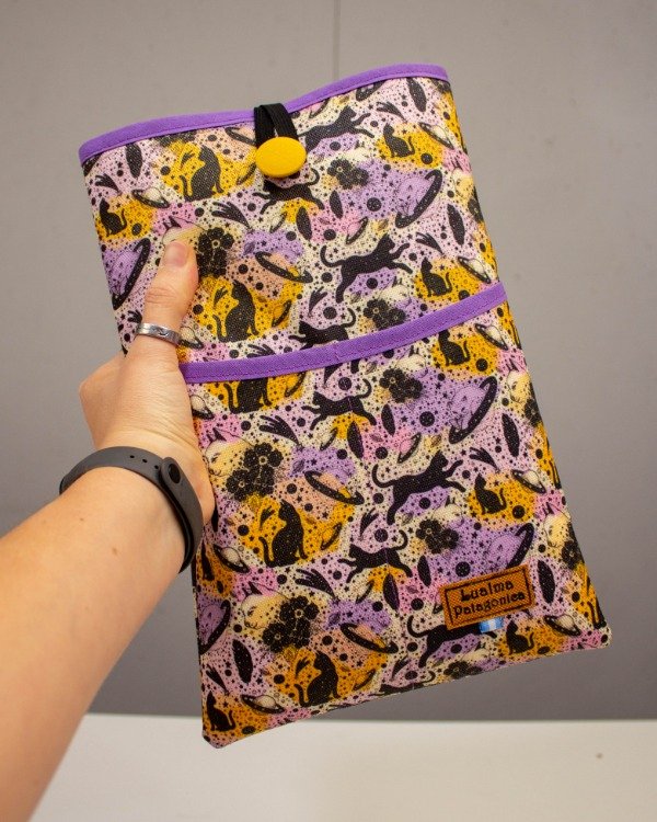 Producto - Funda de LIBRO estampado gatitos