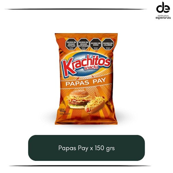 Producto - Papas Pay 150 grs Krachitos