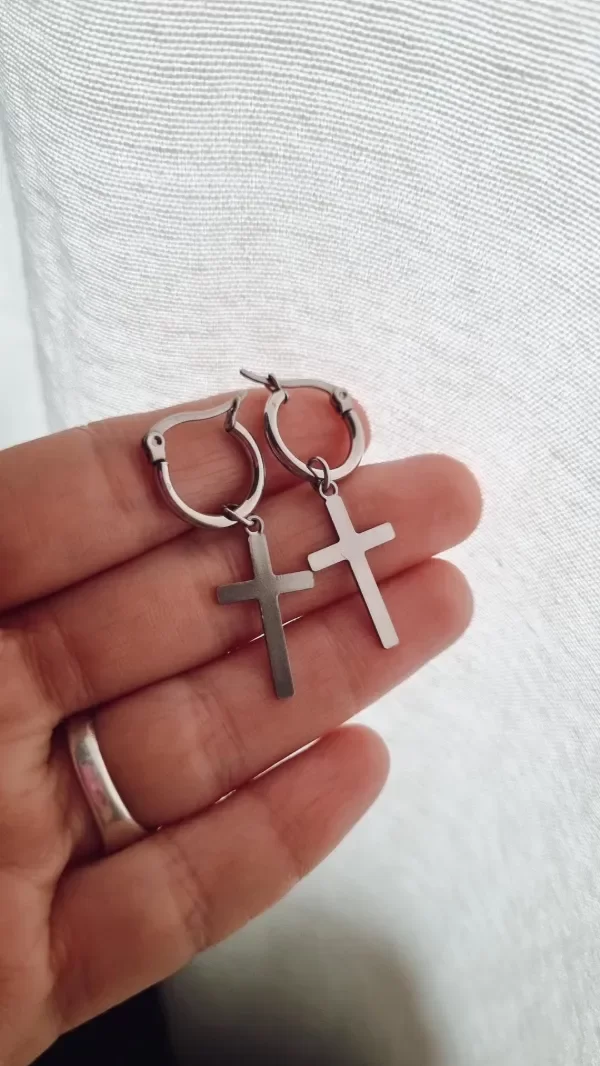Producto - Aros cruces Aq alargadas
