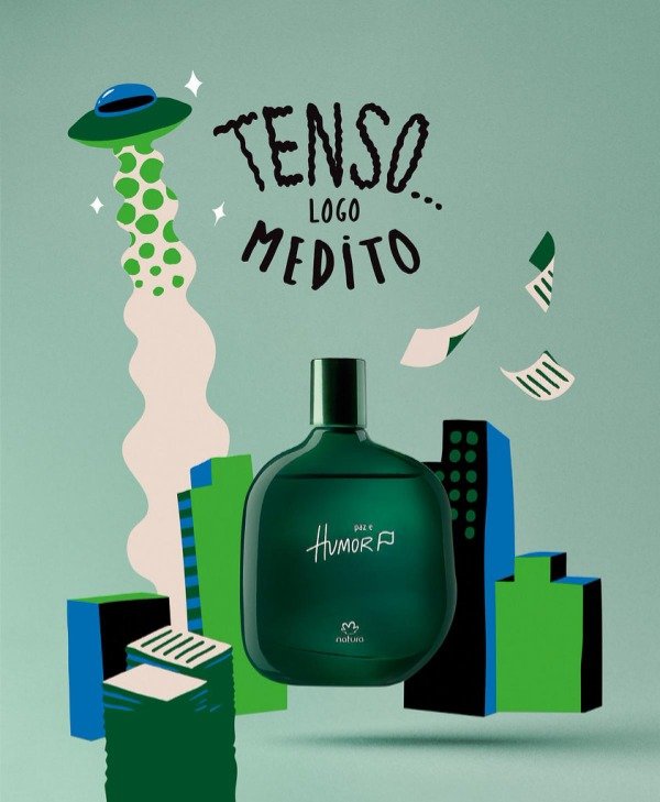 Producto - PERFUME MINI MASCULINO PAZ e HUMOR 25 ML NATURA