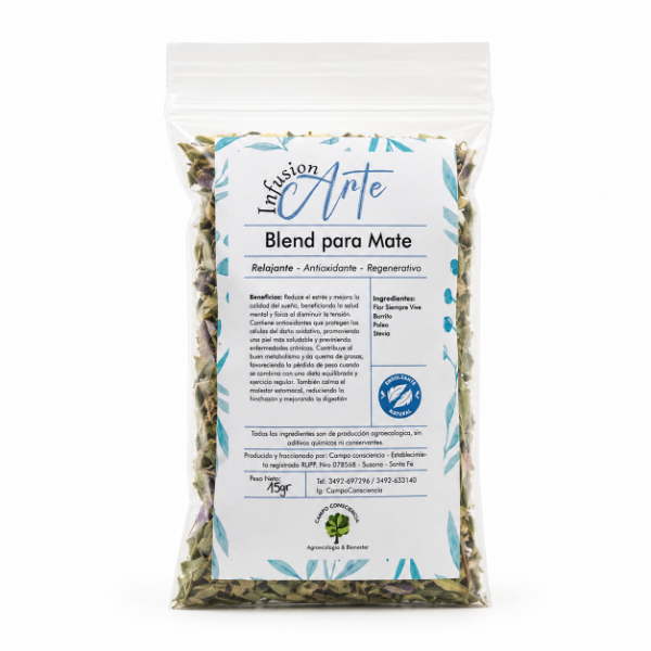 Producto - Infusionarte - Blends para MATE: Relajante