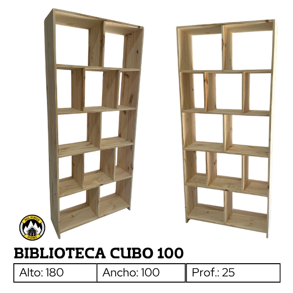 Producto - BIBLIOTECA CUBO 100 - 3