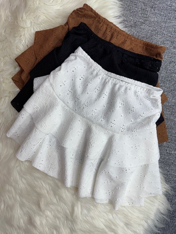 Producto - Pollera voladora broderie