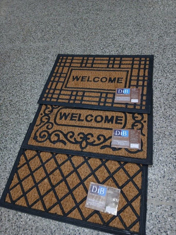 Producto - Alfombra goma coco grande rectangular