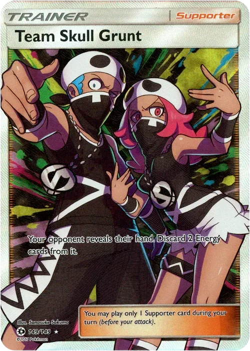 Producto - Team Skull Grunt Full Art - 149/149 - Sun and Moon - Holo