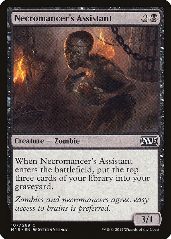 Producto - Necromancer's Assistant  Magic 2015 Core Set