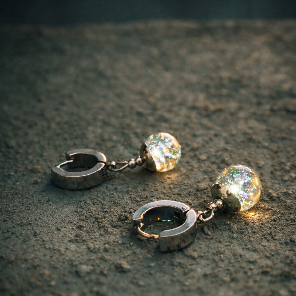 Producto - Aritos Fusión Potaras Vegetto - Vidrio estallado