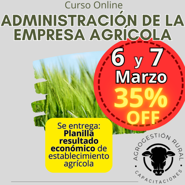 Producto - Curso Online Administración de la empresa agrícola