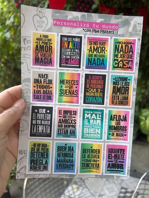 Producto - Stickers planchita mix4 - Piba Posters