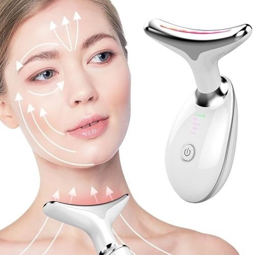 Producto - Masajeador cuello rostro efecto listing con luz - 0