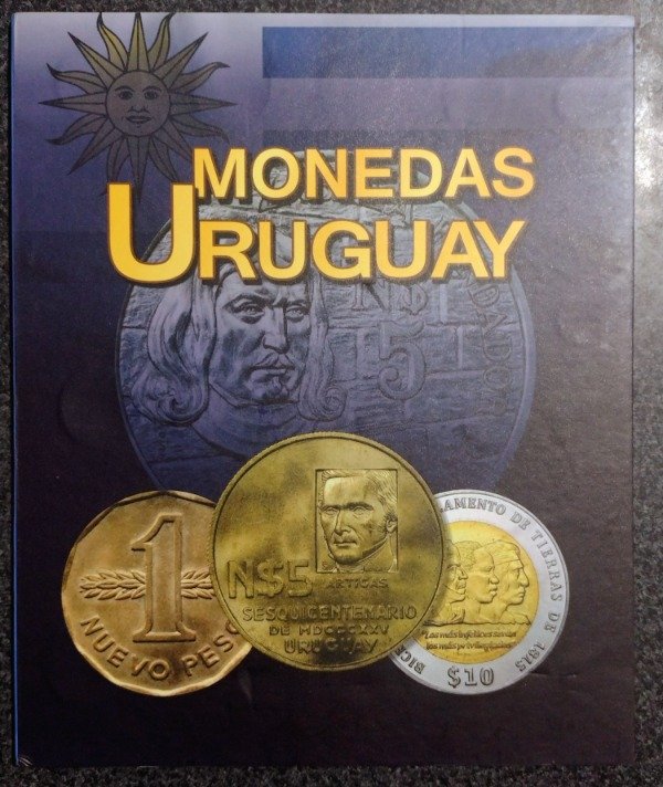 Producto - Álbum para monedas de Uruguay 1901-actualidad - 0
