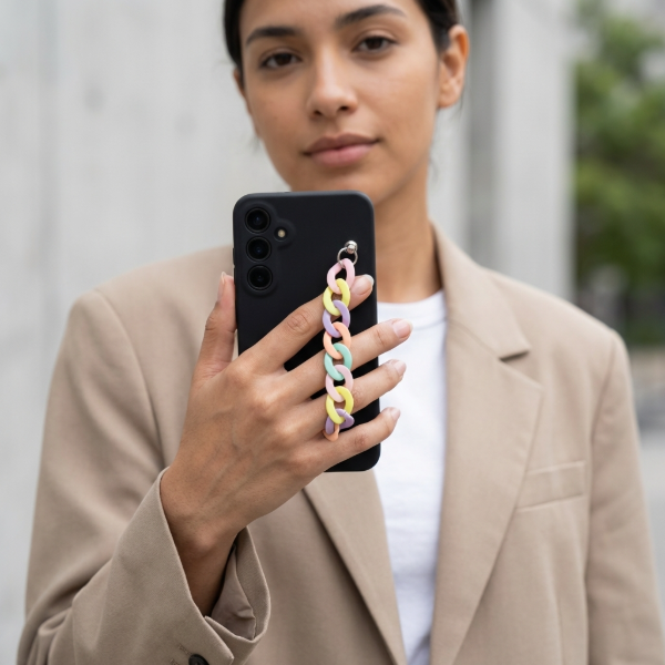 Producto - Negra silicona + correa colores