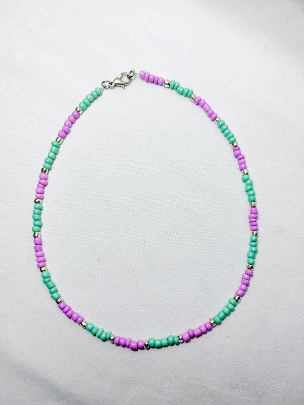 Producto - Collar Loli verde lila