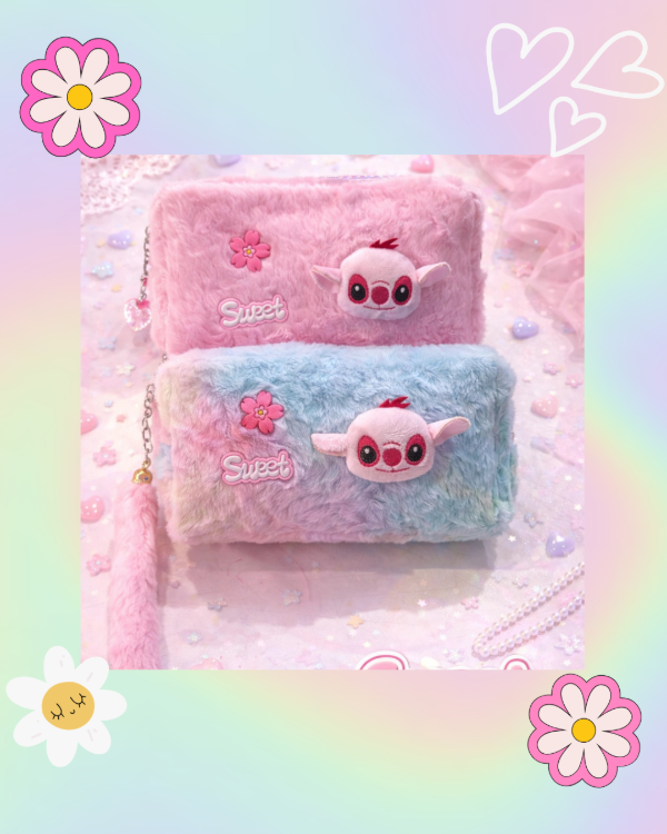 Producto - Cartuchera Tubo Stitch con Peluchito