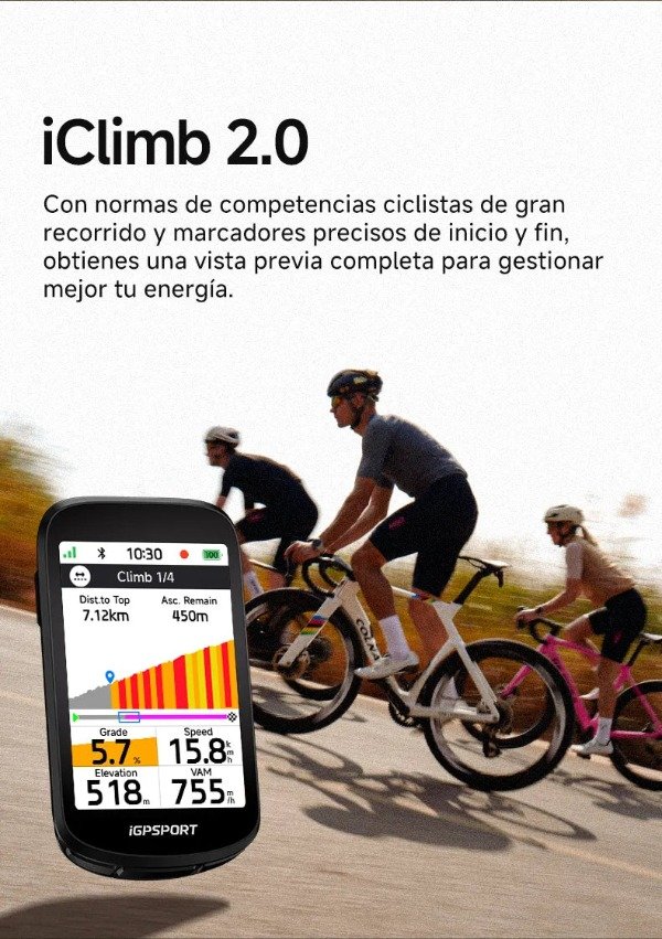 Producto - Ciclocomputador iGPSPORT BSC500 Pantalla Táctil - 1