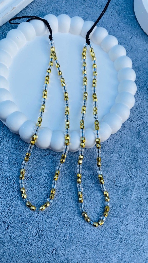 Producto - STRAP PHONE CANU DORADO Y CRISTAL