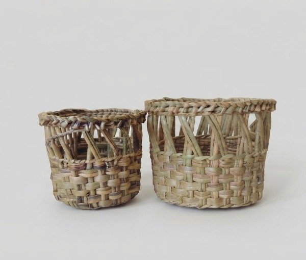 Producto - Cestos Junco + Diseño medio calado RAME - 0