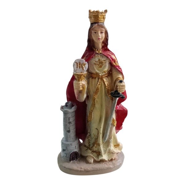 Producto - IMAGEN SANTA BARBARA 10CM RESINA NACIONAL - 281-52