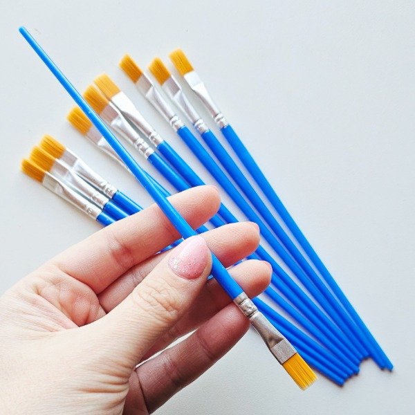 Producto - Pincel plano pack x 10 u. - 1